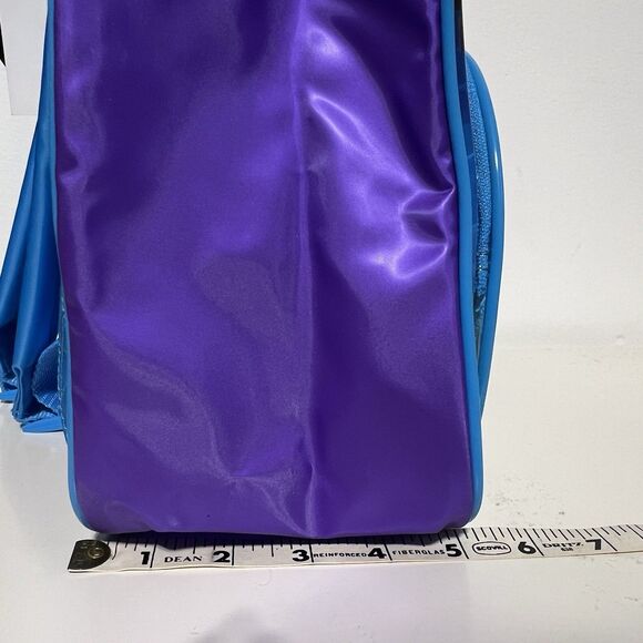 NSYNC Y2K Backpack Vinyl 2001 Blue Purple Keychain New *Stains On Strap